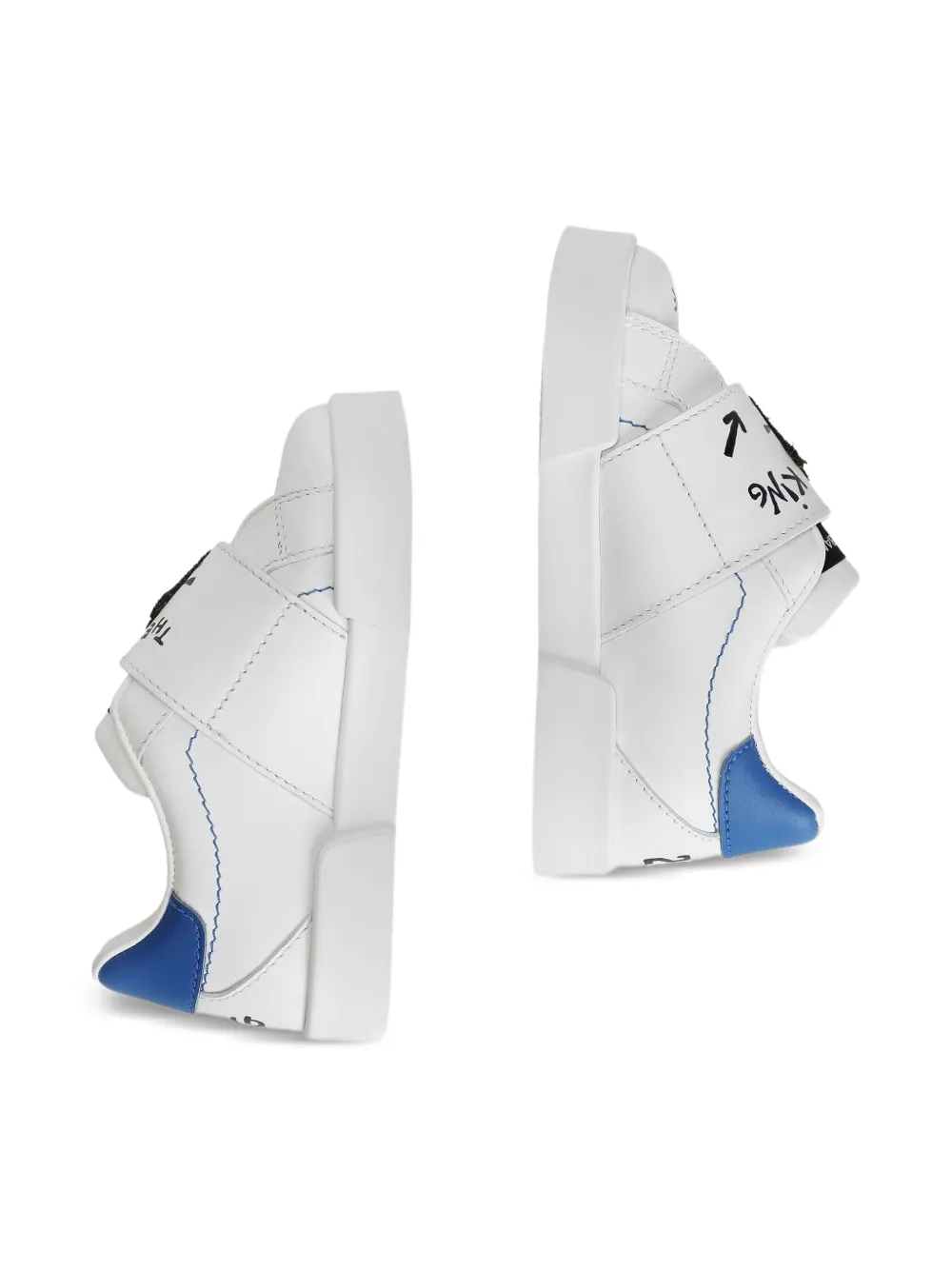 Dolce & Gabbana Kids Sneakers met applicatie Wit