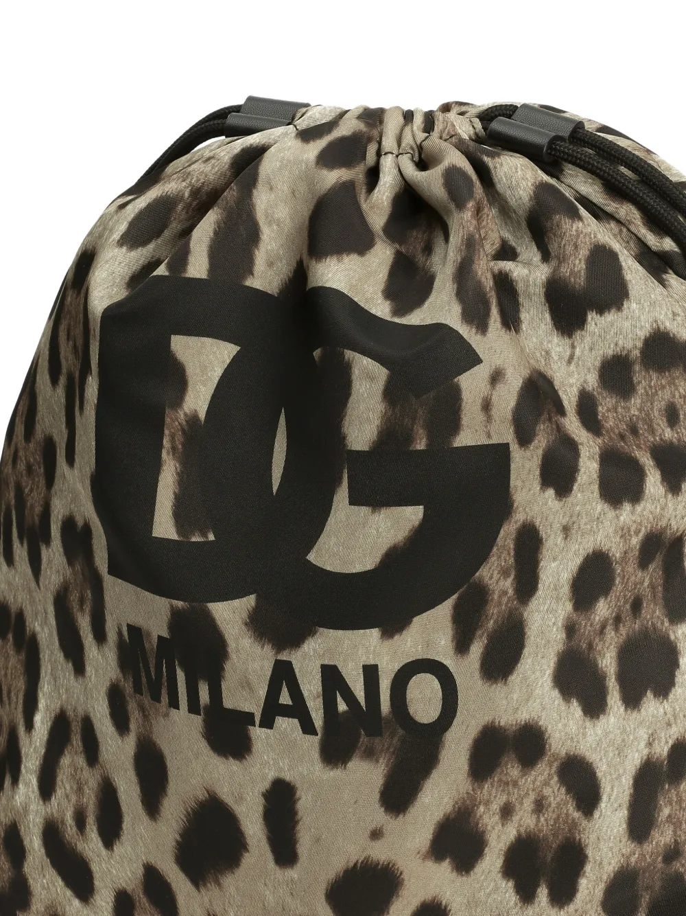 Dolce & Gabbana Kids Rugzak met luipaardprint Bruin