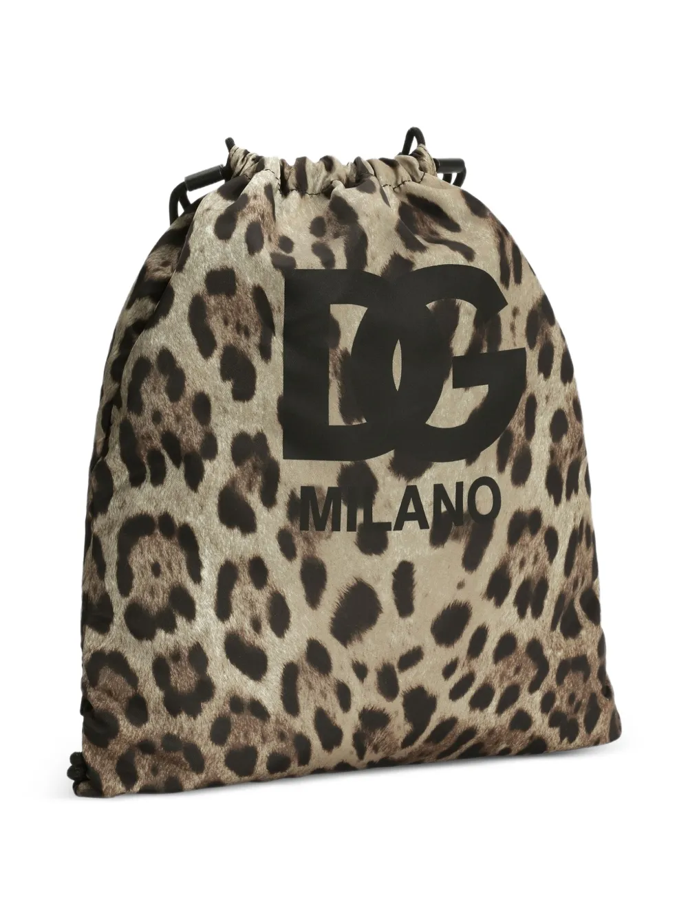 Dolce & Gabbana Kids Rugzak met luipaardprint Bruin