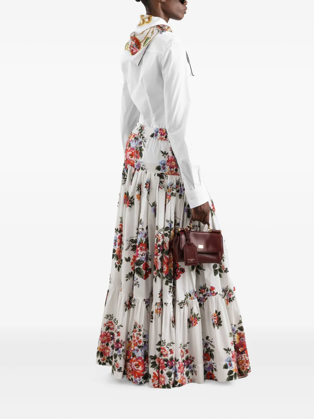 Dolce & Gabbana Popeline top Wit