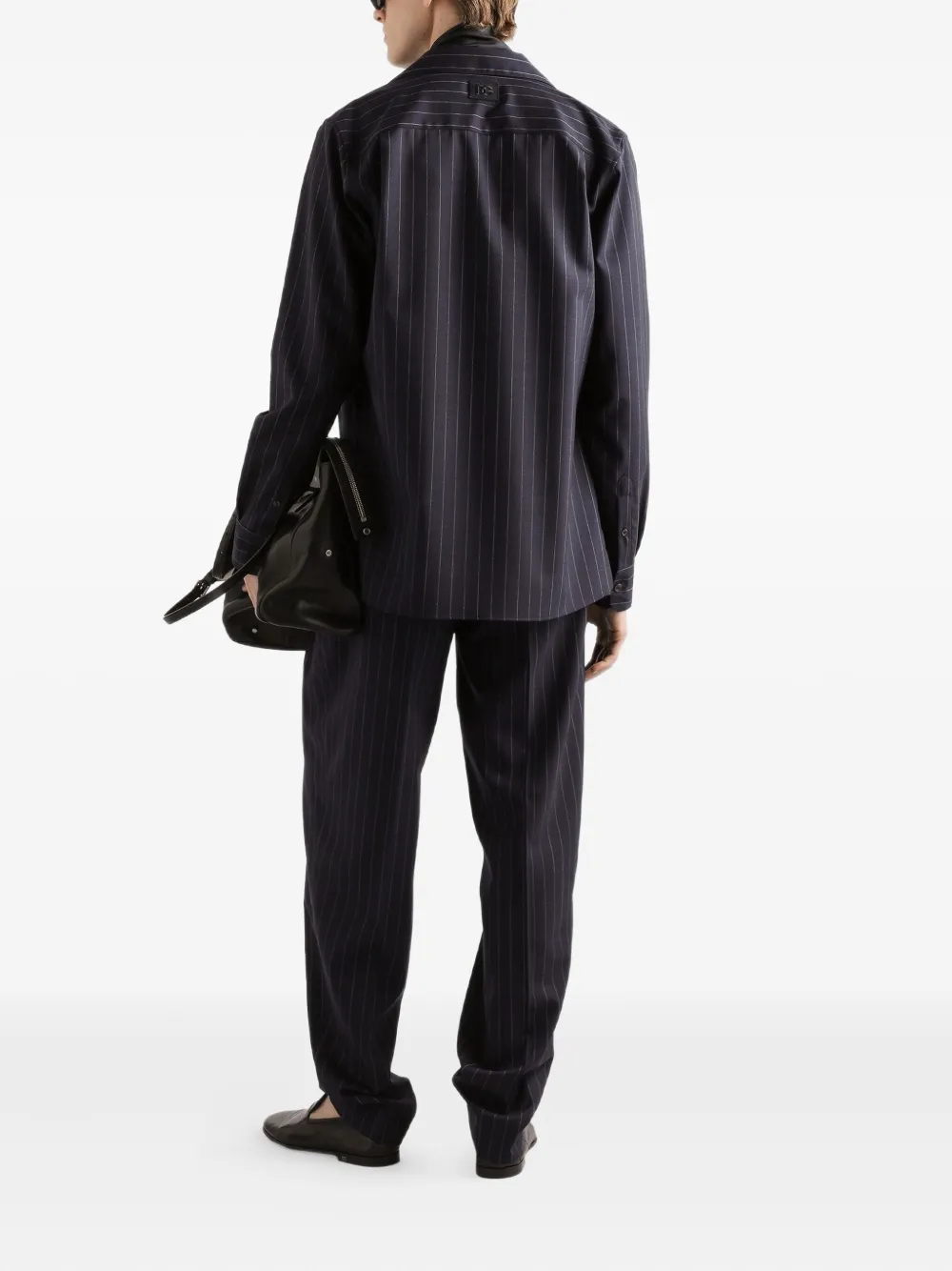 Dolce & Gabbana Gestreept overhemd Blauw