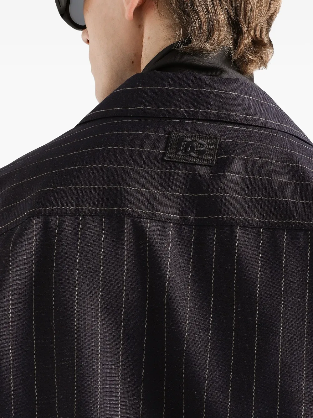 Dolce & Gabbana Gestreept overhemd Blauw