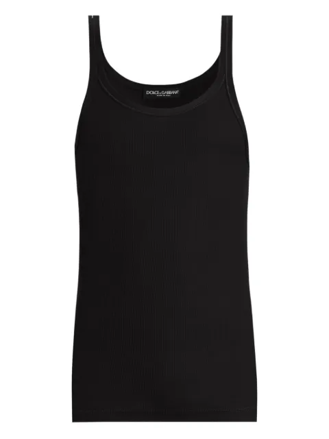 Dolce & Gabbana ribbed tank top