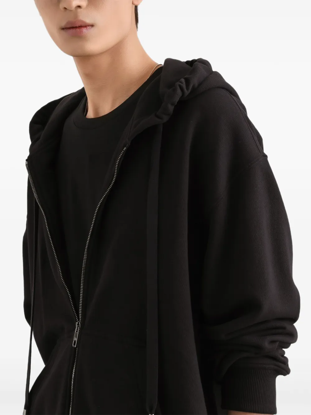 Dolce & Gabbana Hoodie met rits Zwart