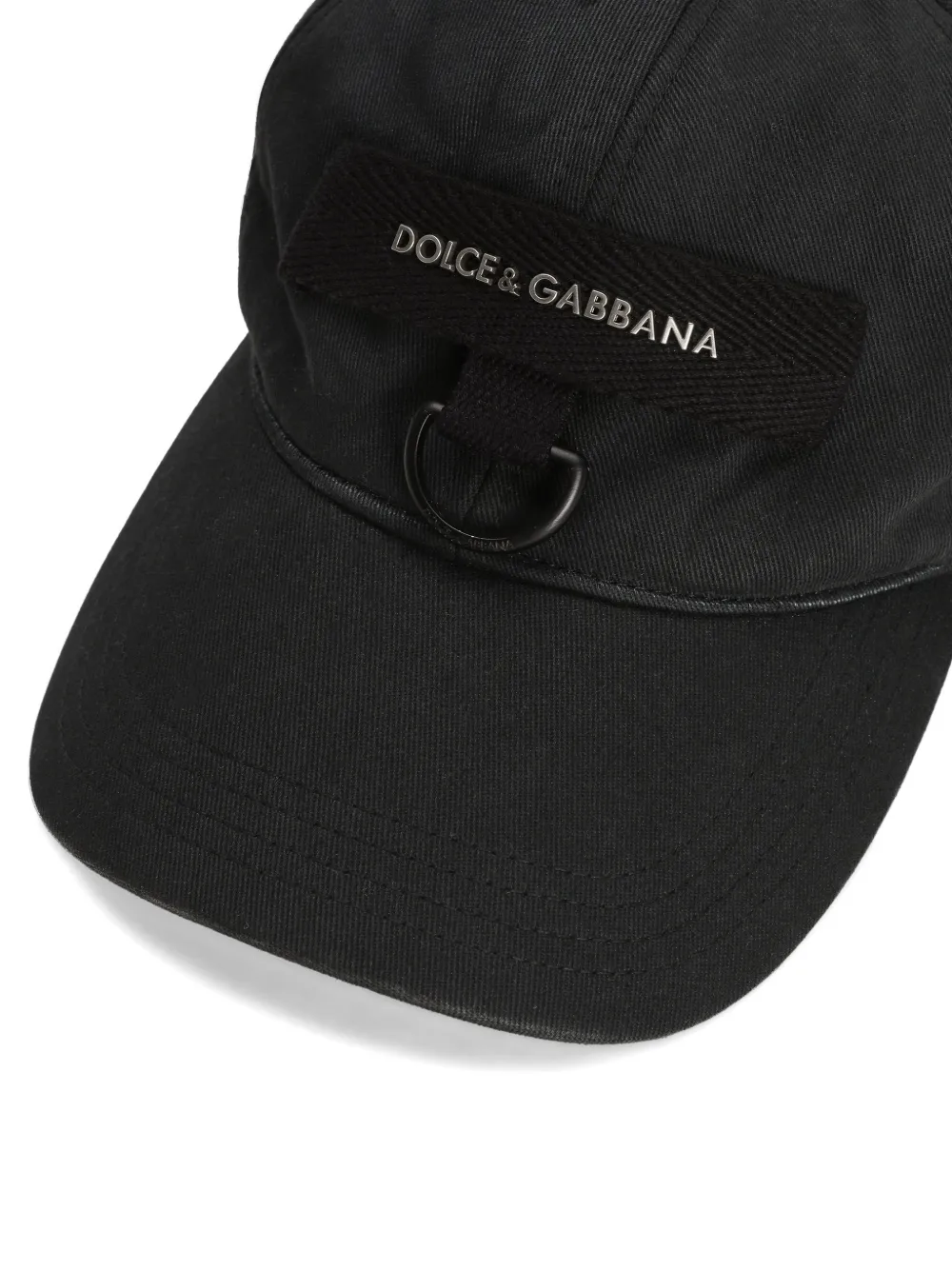 Dolce & Gabbana Ring Baseball Cap | Black | FARFETCH