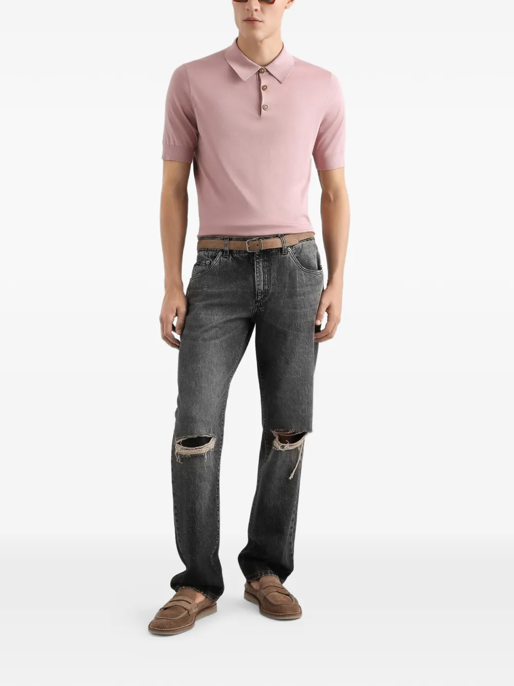  Dolce & Gabbana Ripped Jeans - Grey 