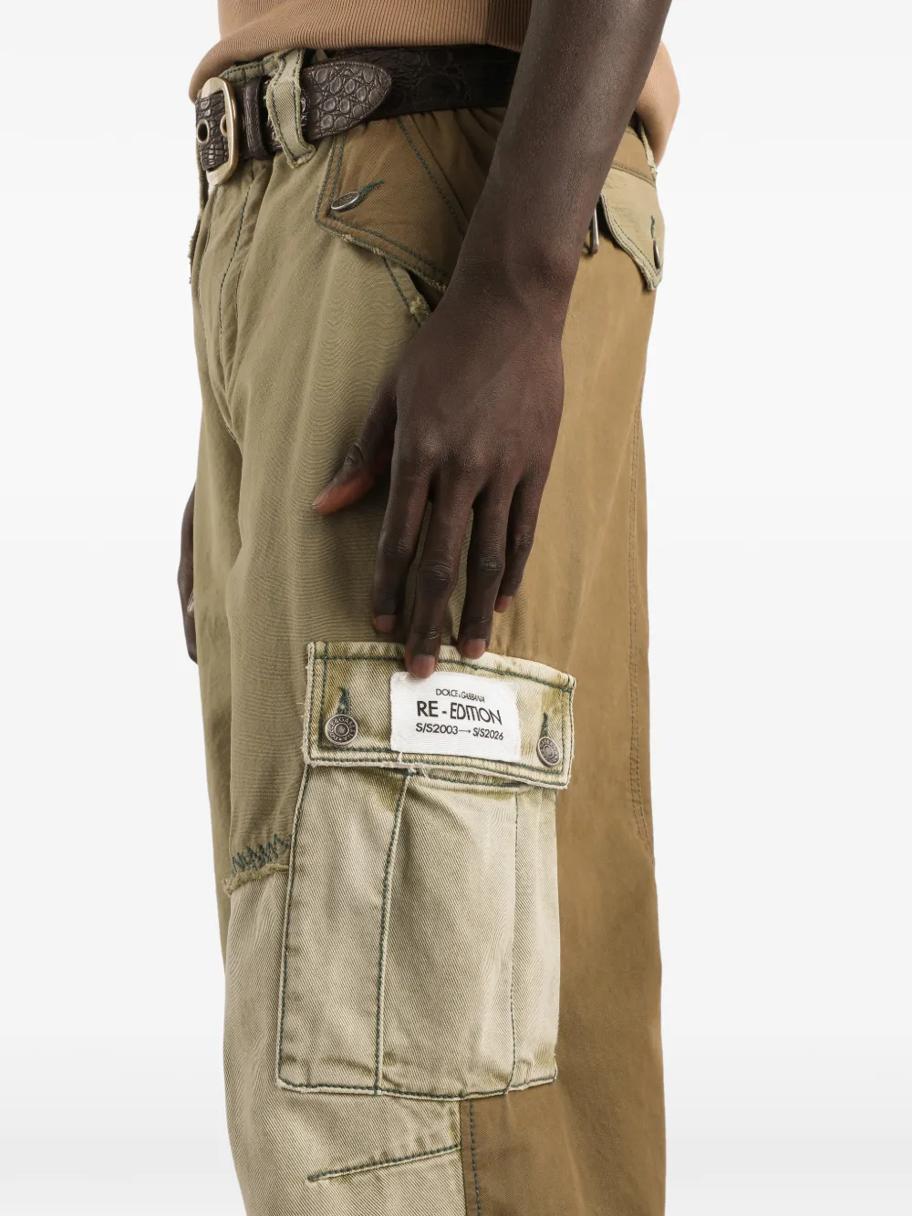 Dolce & Gabbana Katoenen broek Groen