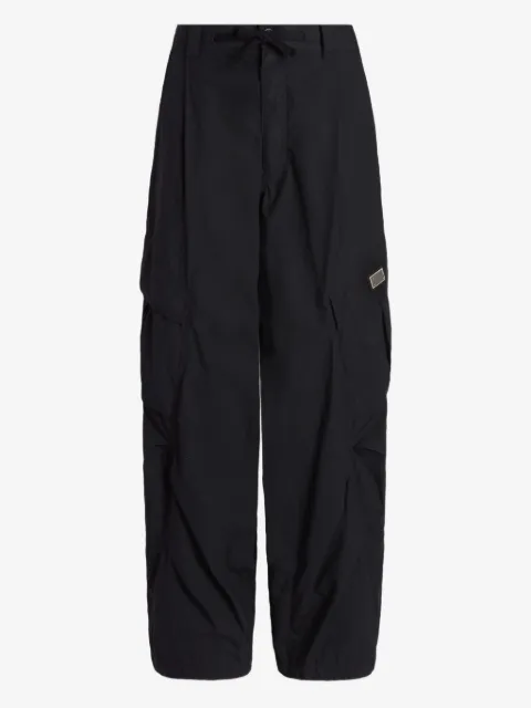 Dolce & Gabbana Cargohose mit Logo-Schild