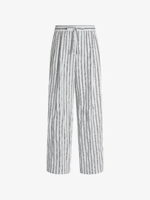Dolce & Gabbana striped drawstring loungewear trousers