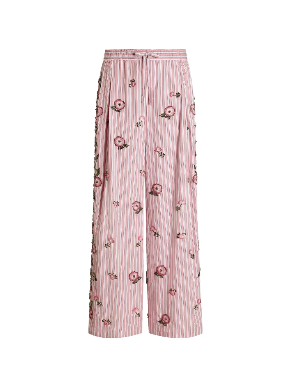 Dolce & Gabbana Pantaloni Vanity con ricamo - Rosa