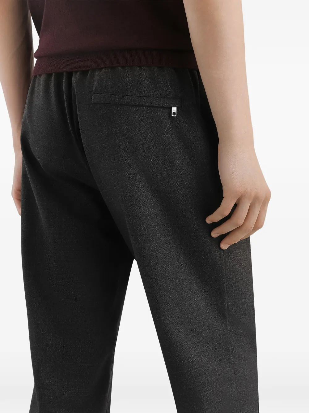 Dolce & Gabbana Broek van scheerwol Bruin