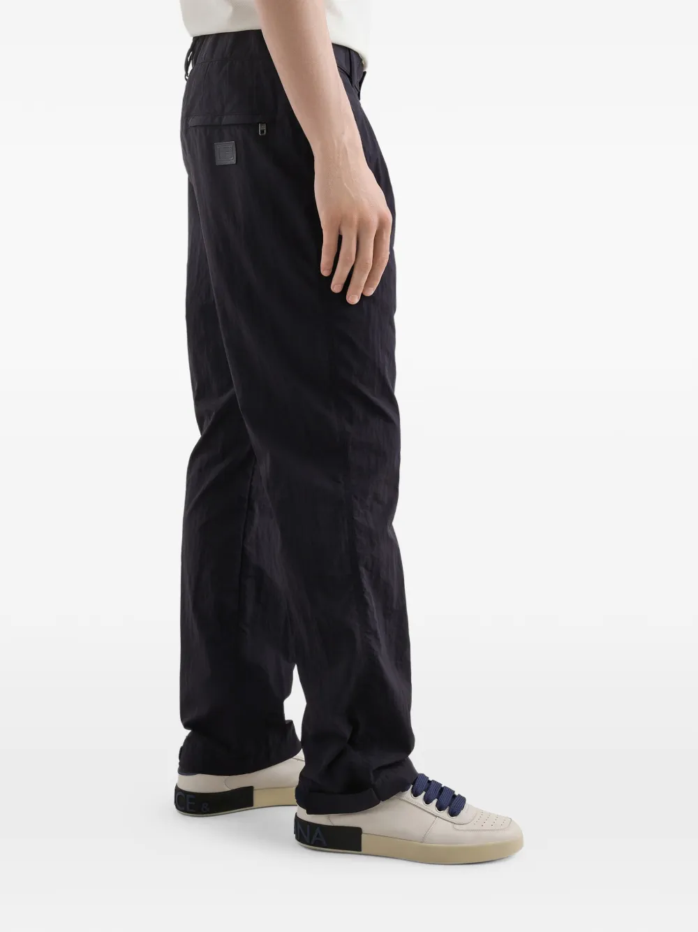 Dolce & Gabbana Straight plooibroek Blauw