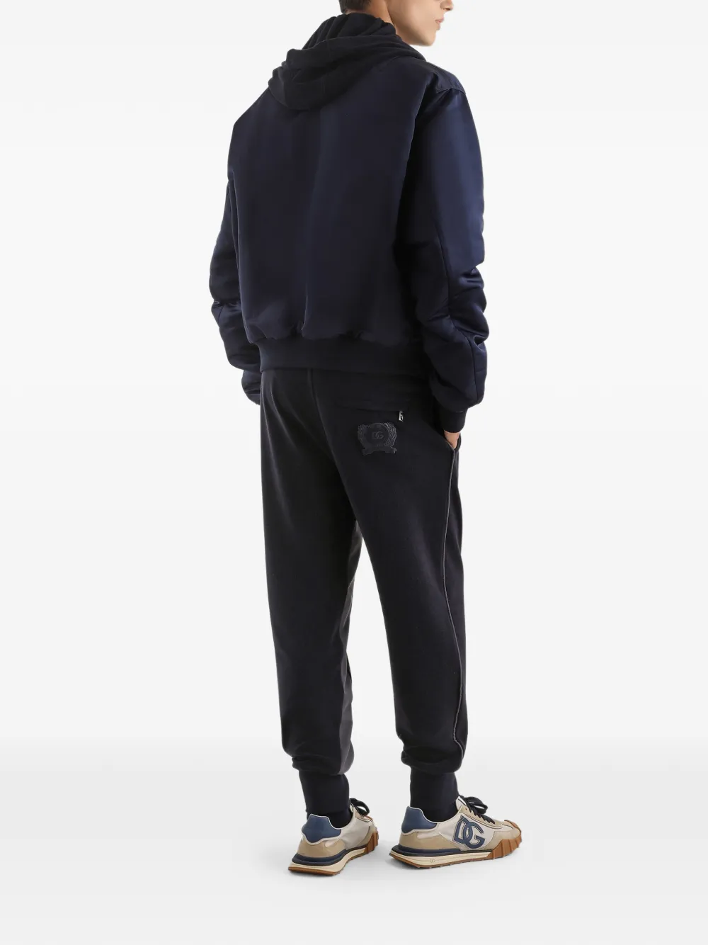 Dolce & Gabbana Trainingsbroek van katoenblend Blauw