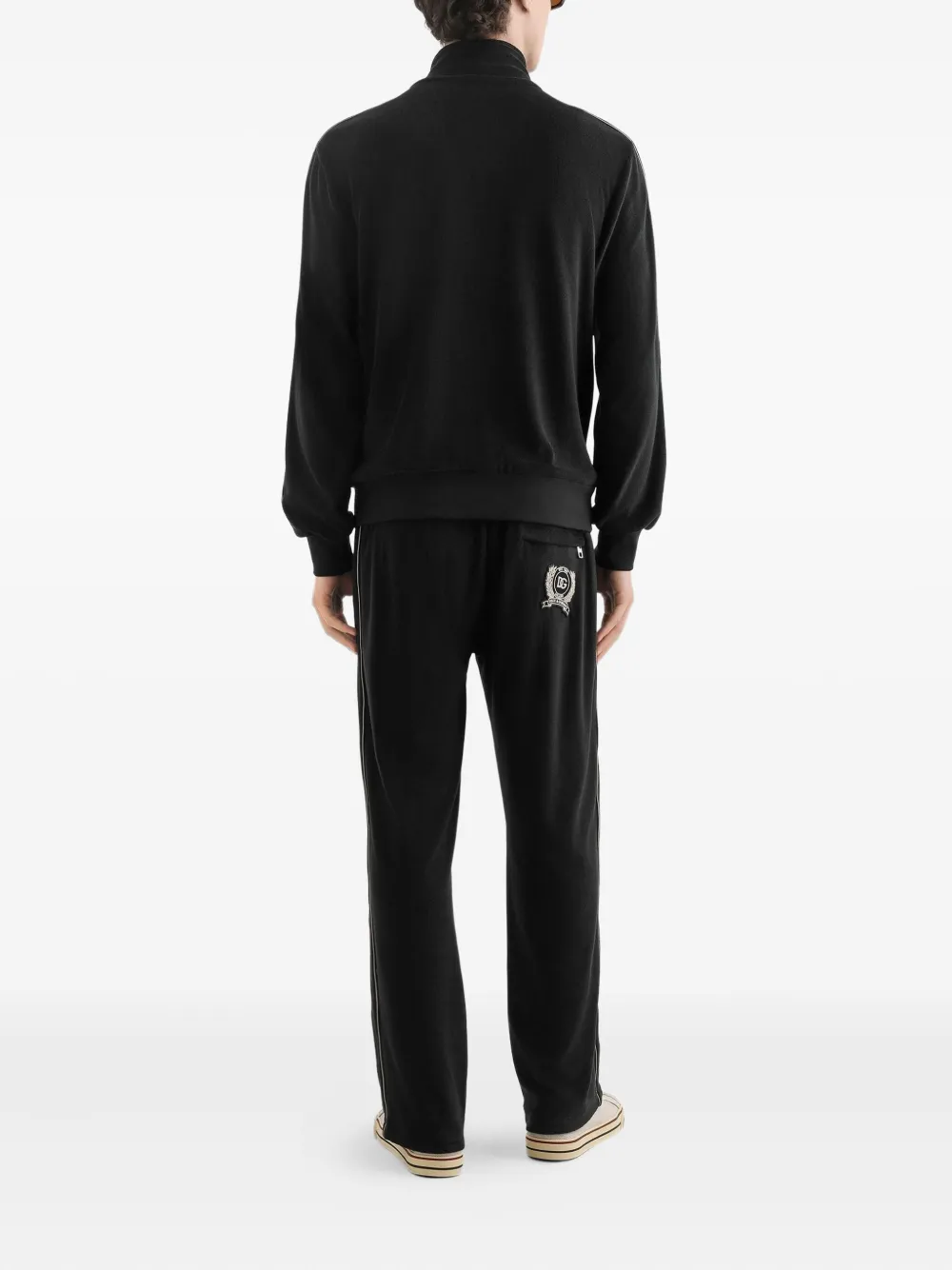 Dolce & Gabbana Trainingsbroek van badstof Zwart