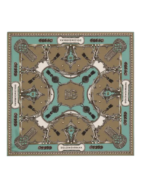 Dolce & Gabbana écharpe à pompons