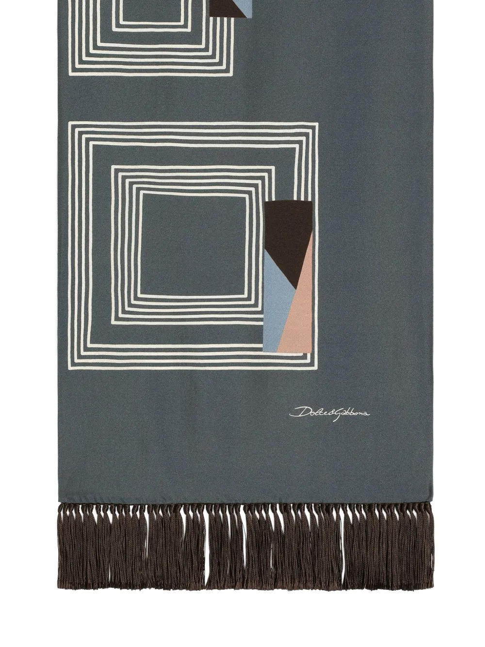 Dolce & Gabbana mascada con estampado geométrico | Image 2