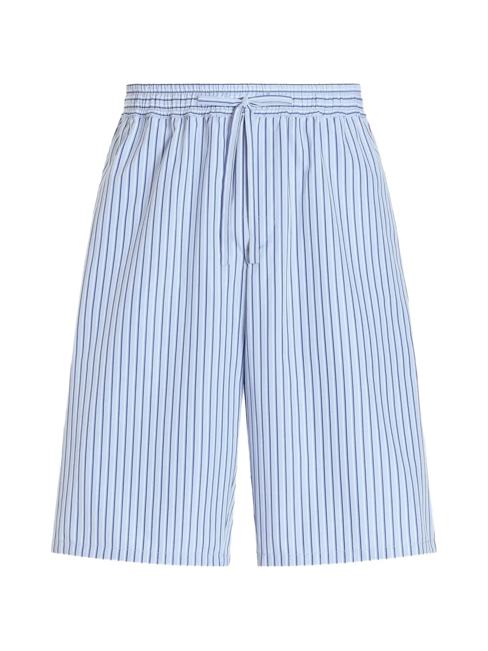 Dolce & Gabbana striped poplin bermuda shorts - Blu