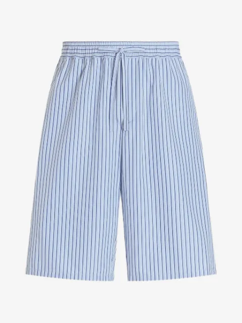 Dolce & Gabbana striped poplin bermuda shorts