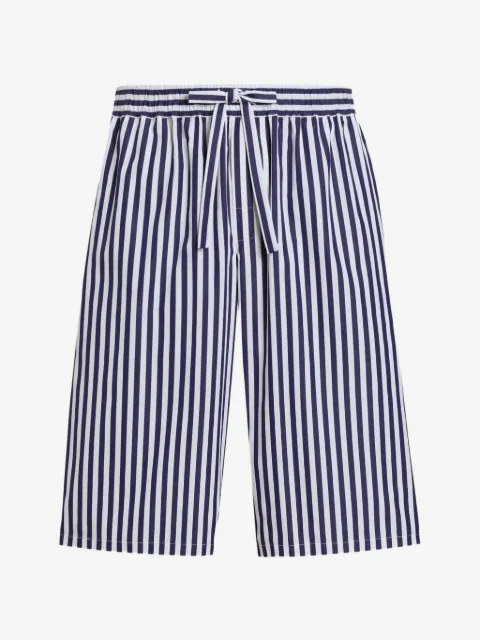 Dolce & Gabbana striped poplin vanity bermuda shorts