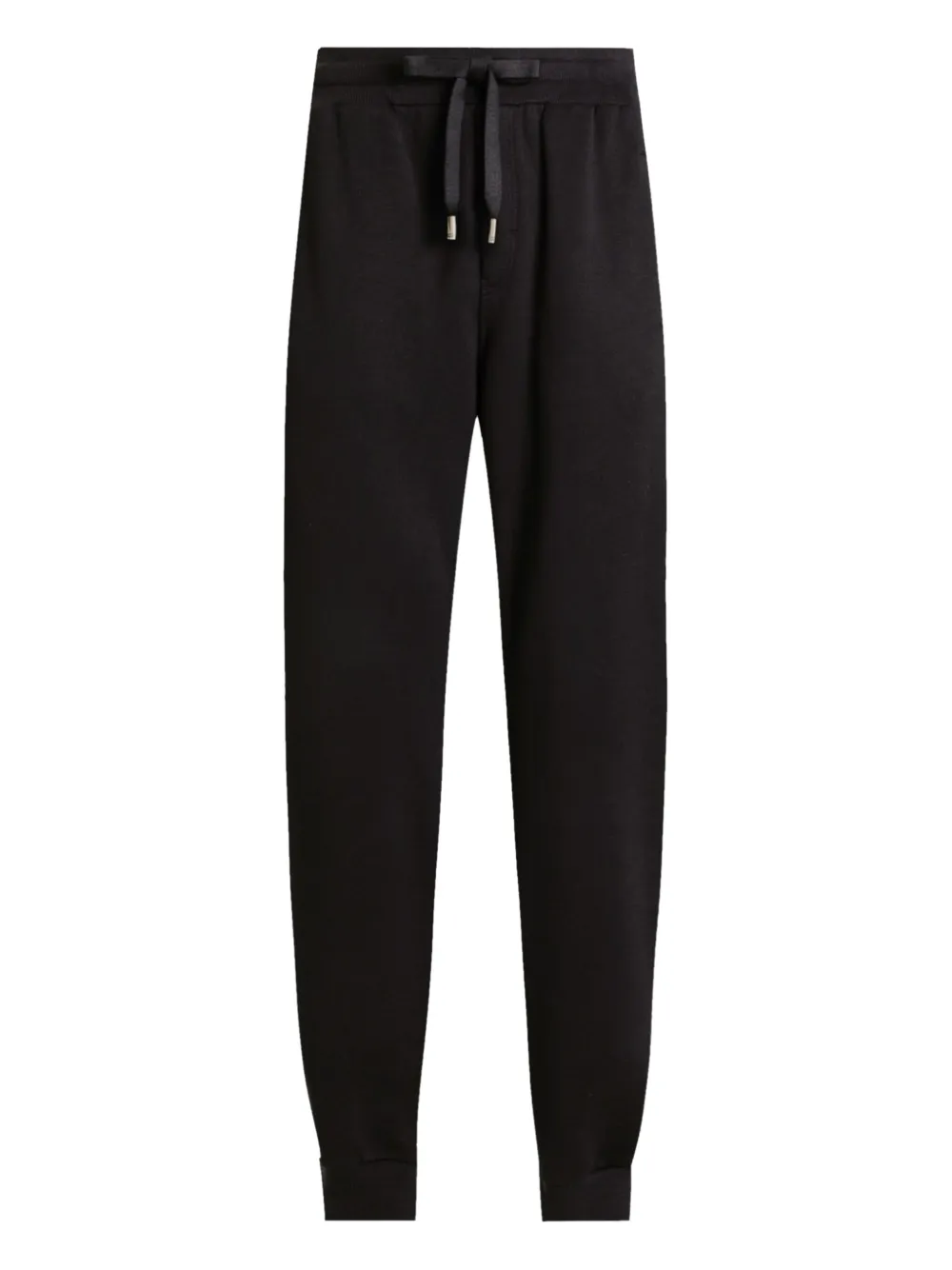 Dolce & Gabbana Pantaloni con coulisse e logo - Nero