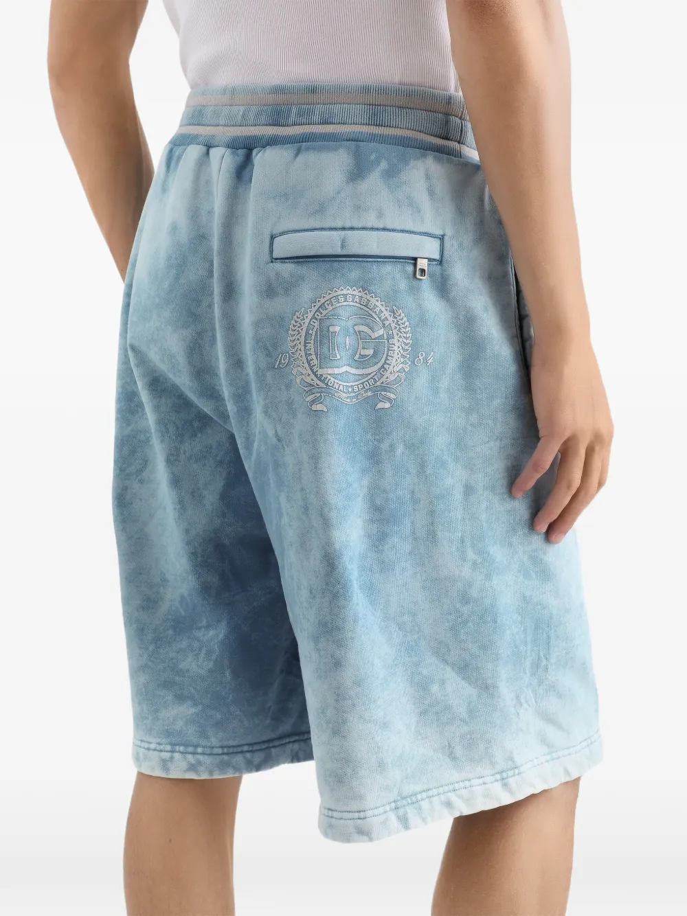 Dolce & Gabbana Shorts met trekkoord Blauw