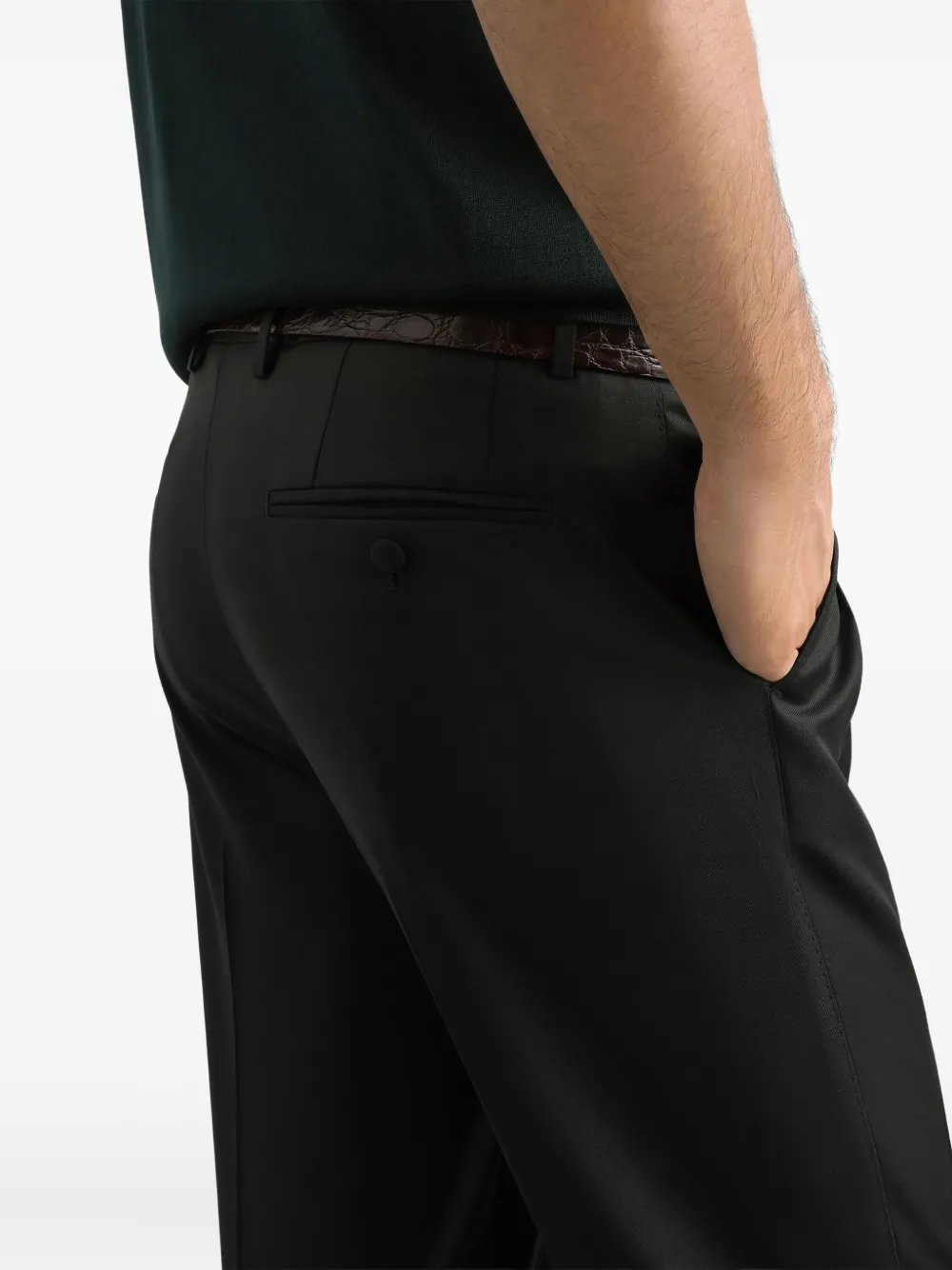 Dolce & Gabbana Plooibroek Groen