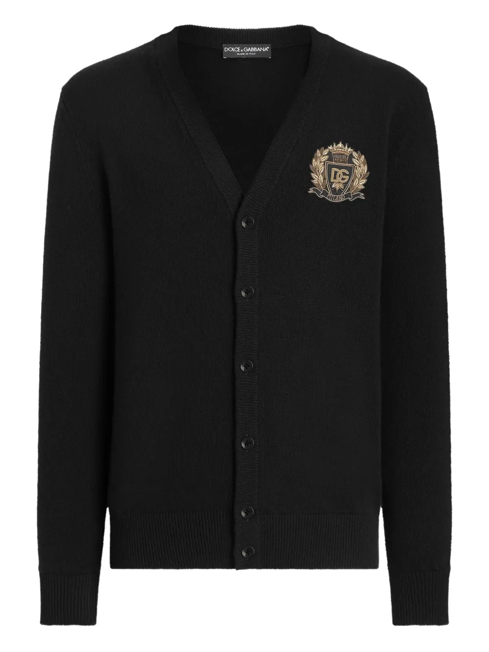 Dolce & Gabbana Cardigan con applicazione | nero | Image 1