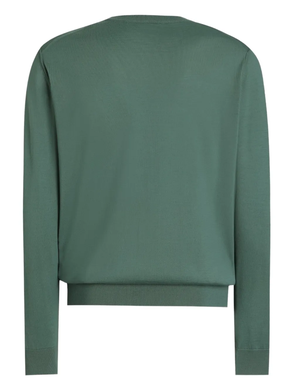 Dolce & Gabbana crew-neck long-sleeve sweater - Groen