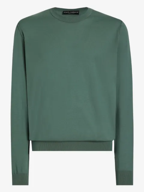 Dolce & Gabbana crew-neck long-sleeve sweater