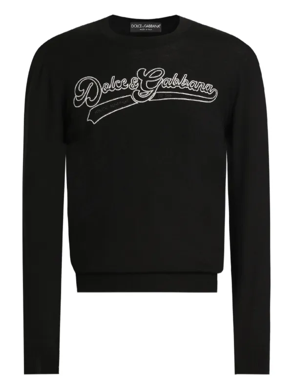 Dolce & Gabbana ロゴ ニットウェア | ブラック | FARFETCH JP