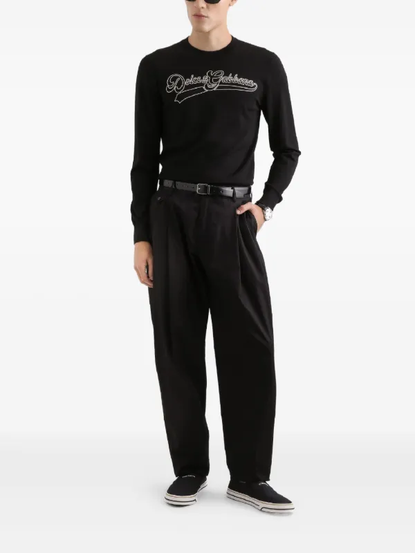 Dolce & Gabbana ロゴ ニットウェア | ブラック | FARFETCH JP