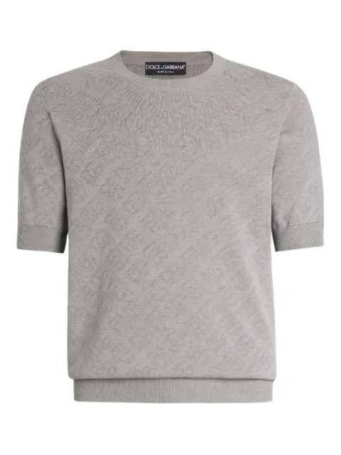 Dolce & Gabbana playera texturizada manga corta