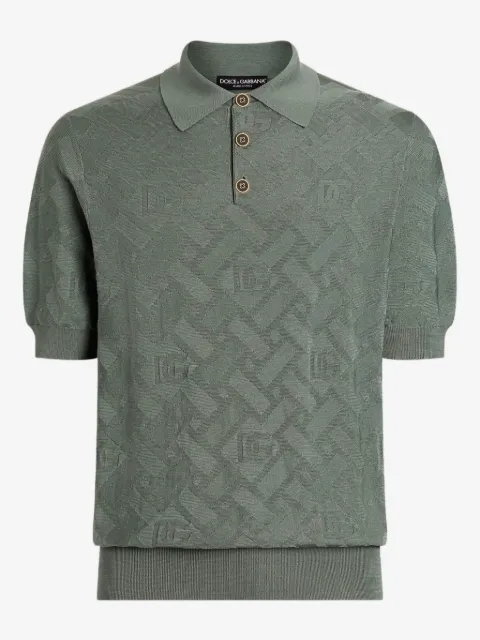 Dolce & Gabbana button-fastening polo shirt
