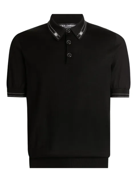 Dolce & Gabbana polo à manches courtes