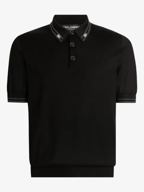 Dolce & Gabbana short-sleeve polo shirt