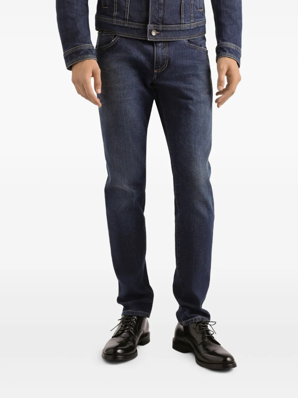 Dolce & Gabbana Jeans met vijf zakken Blauw