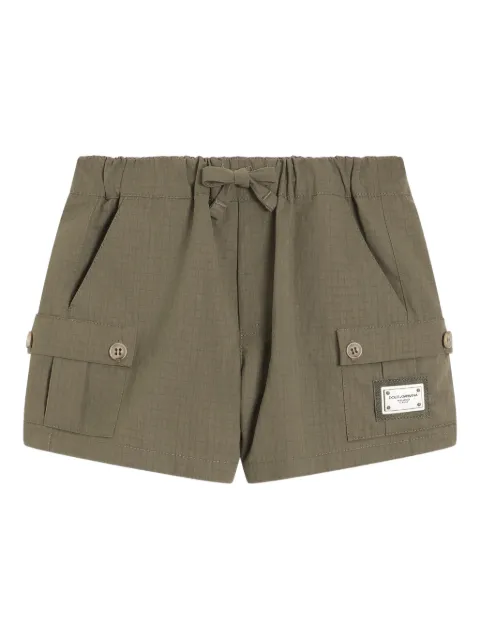 Dolce & Gabbana Kids shorts con detalle de moño