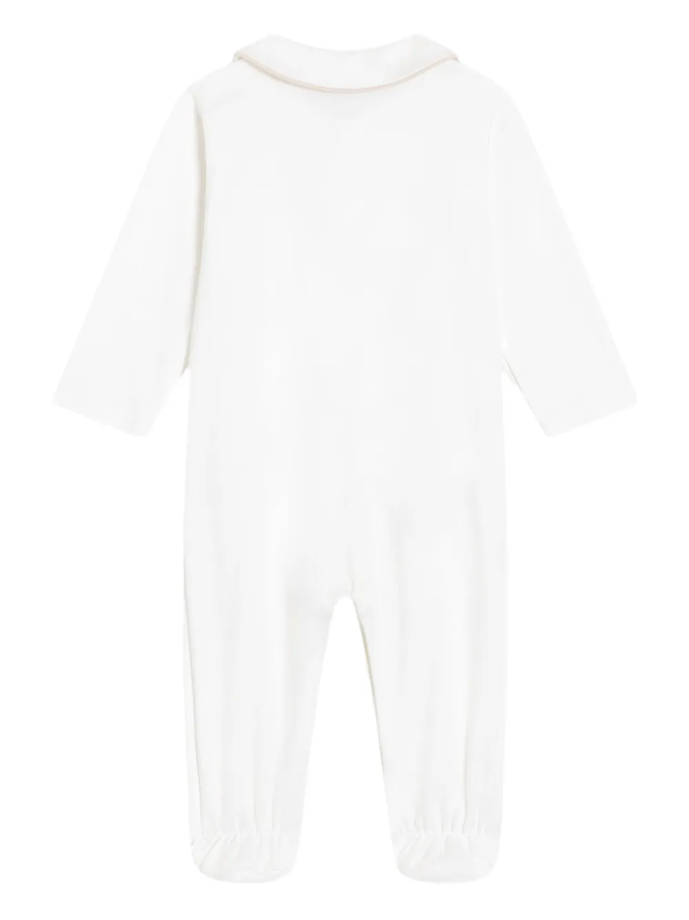 Dolce & Gabbana Kids Babykleding met kraag (driedelige set) Wit