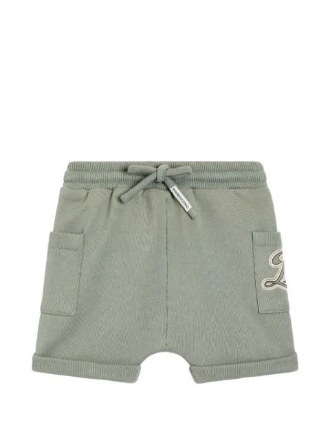 Dolce & Gabbana Kids bermudas texturizadas con bordado DG