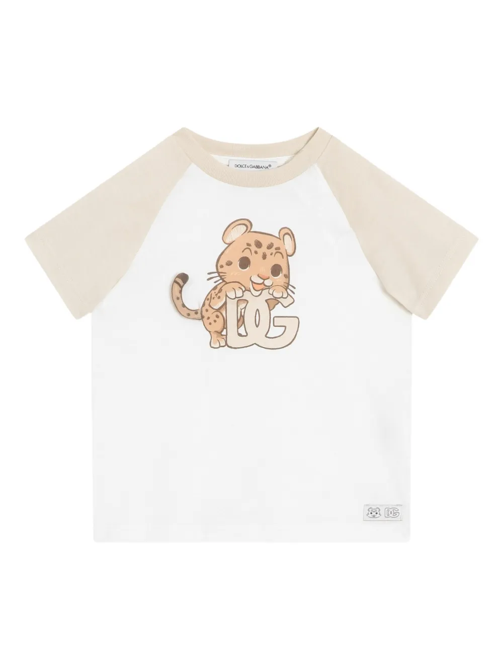 Dolce & Gabbana Kids T-shirt con stampa - Bianco