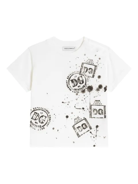 Dolce & Gabbana Kids graphic-print T-shirt