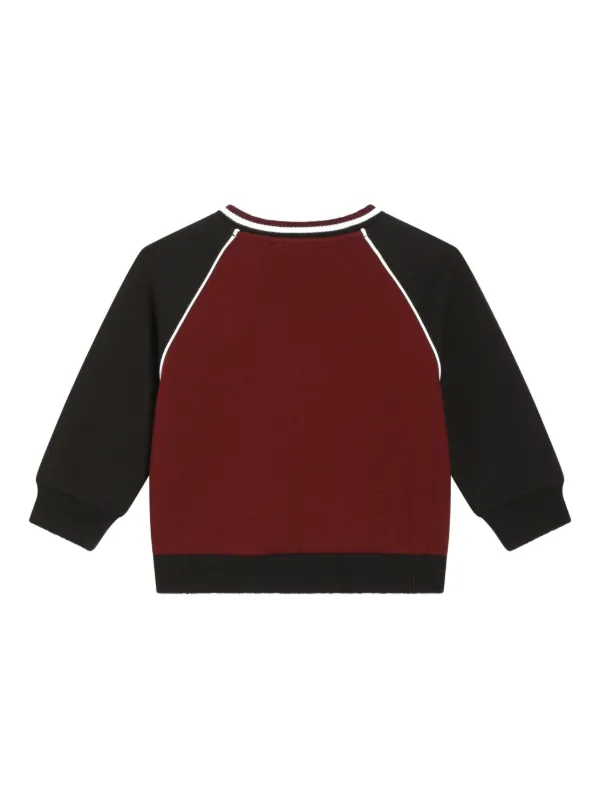 Dolce & Gabbana Kids ラグランスリーブ スウェットシャツ | レッド 