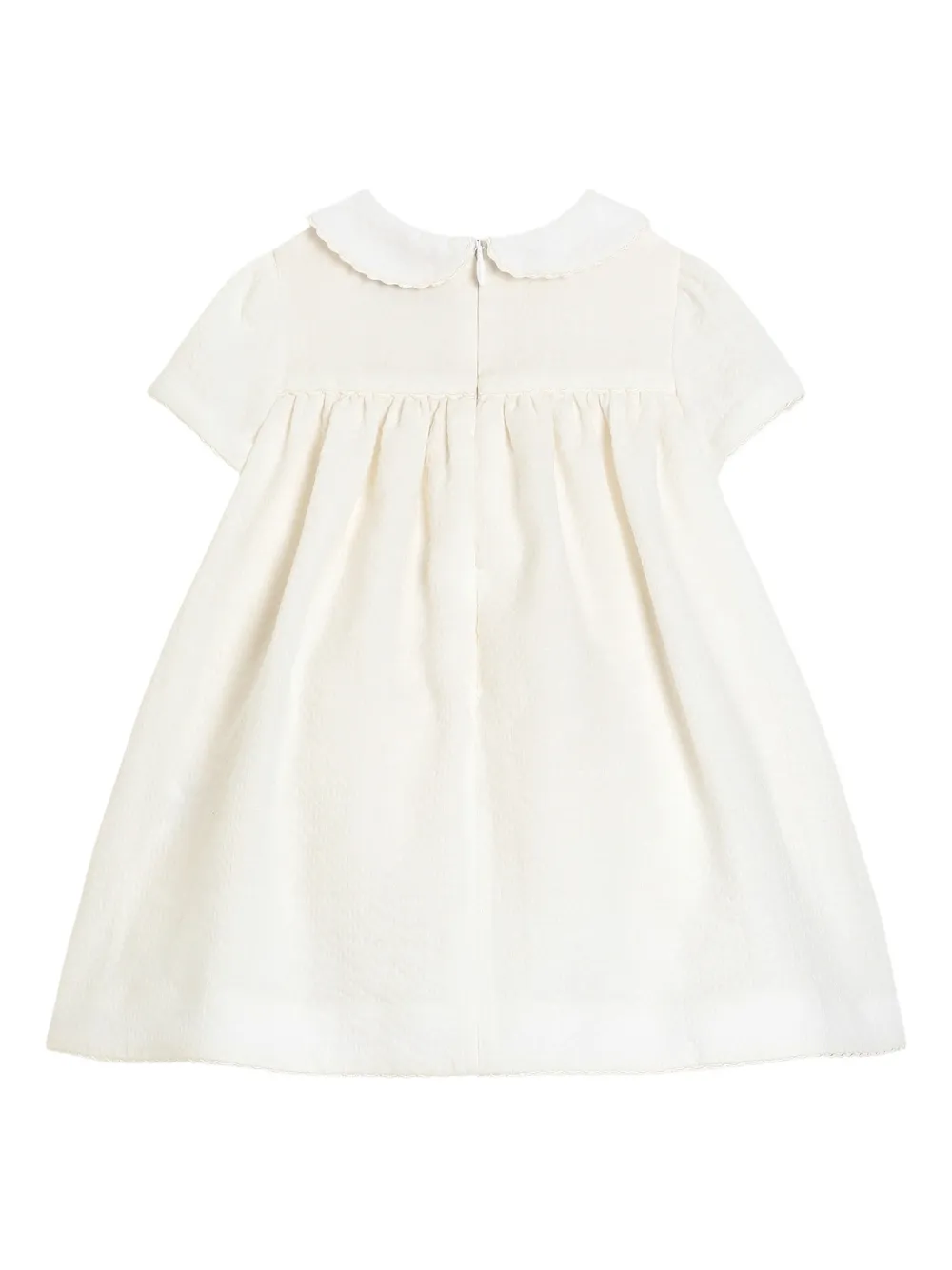 Dolce & Gabbana Kids Jurk met geborduurd logo Wit
