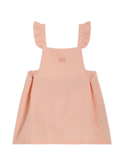 Dolce & Gabbana Kids Kleid aus Baumwolle