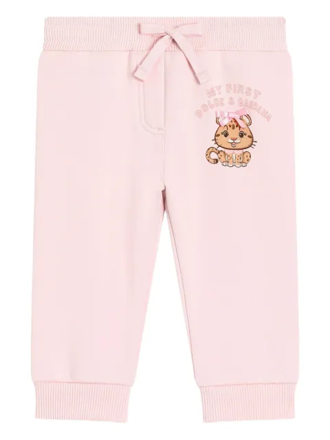 Dolce & Gabbana Kids graphic baby trousers