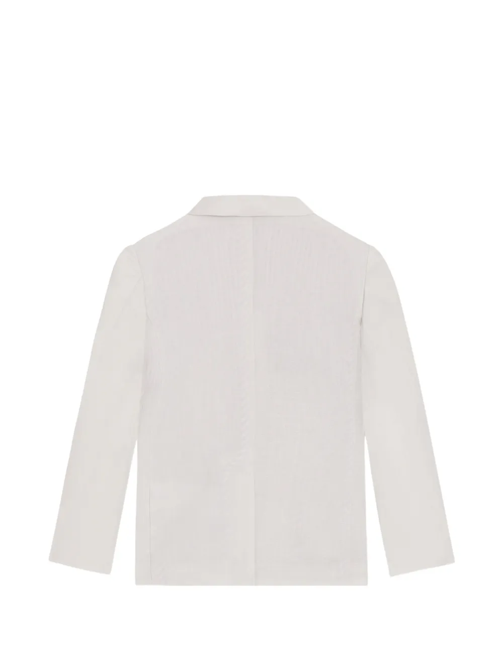  Dolce & Gabbana Kids Deconstructed Linen Jacket - Neutrals 