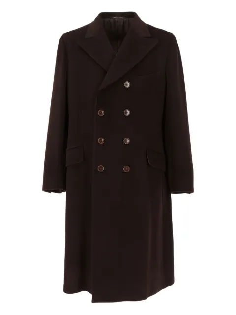 Romeo Gigli Pre-Owned abrigo con doble botonadura 1990