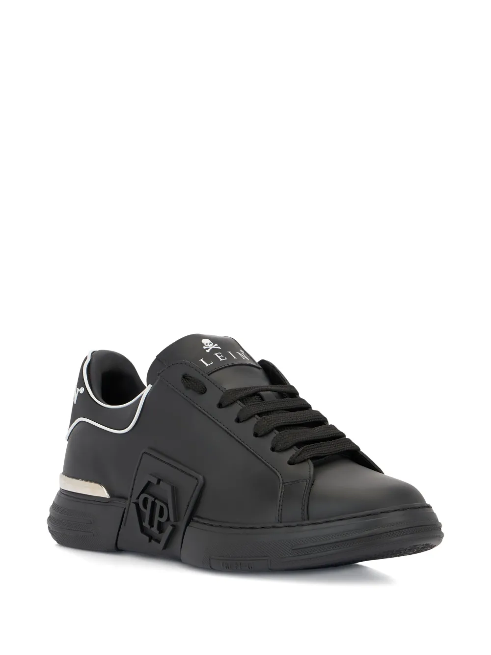 Philipp Plein Phantom Kick$ low-top sneakers met logo Zwart