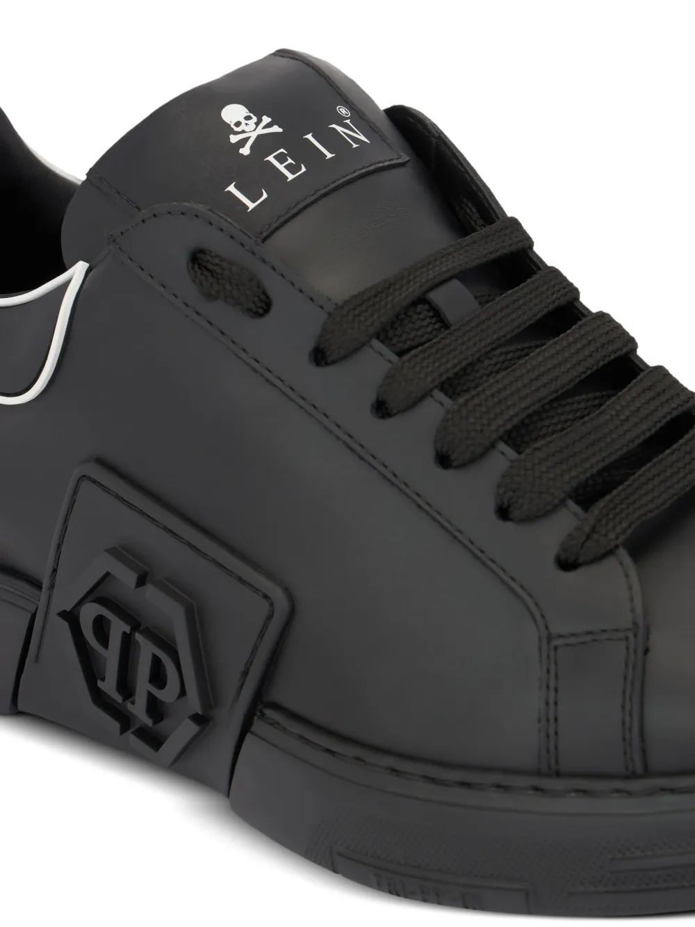 Philipp Plein Phantom Kick$ low-top sneakers met logo Zwart