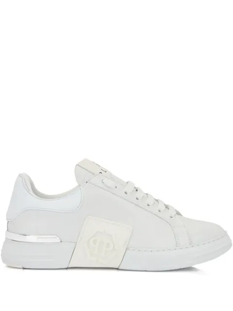 Philipp Plein Phantom Kick$ logo-embossed low-top sneakers